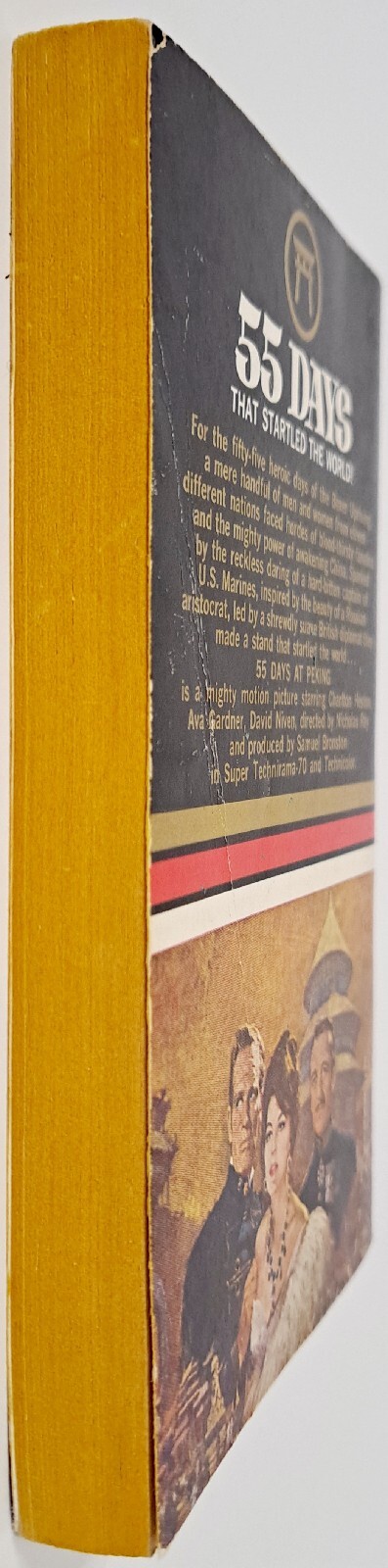 55 Days At Peking by Samuel Edwards ~ Bantam 1st Ed PB 1963 (Novelization)