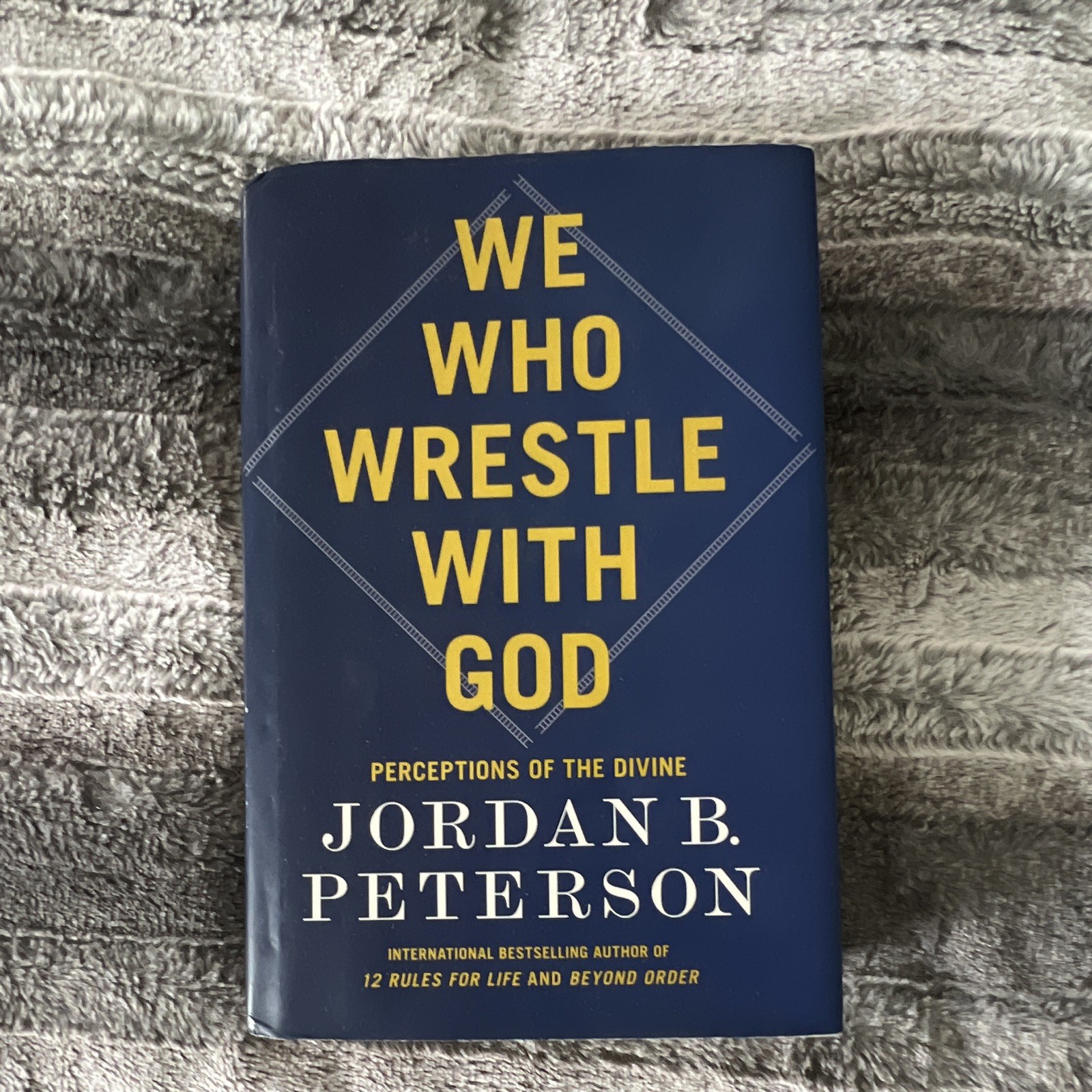 Jordan B. Peterson We Who Wrestle with God Hardcover 2024 w/ Dust Jacket