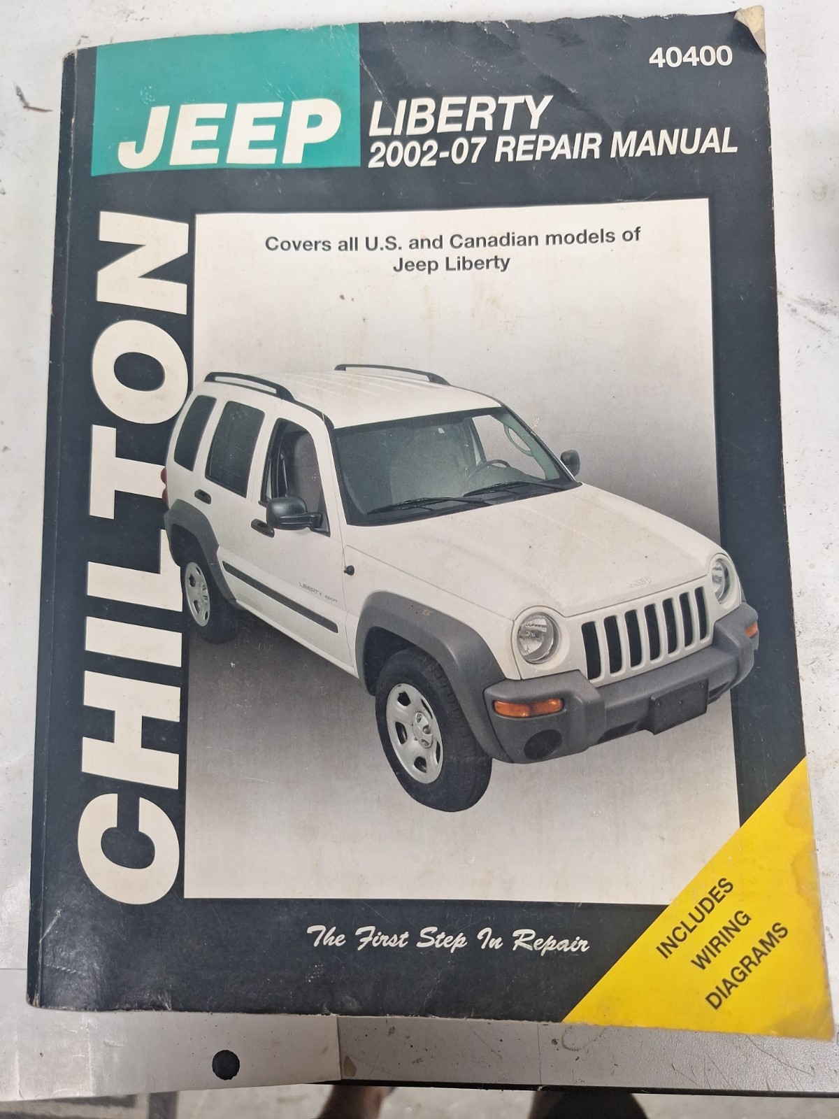 Jeep Liberty: 2002 Thru 2007 Repair Manual paperback Chilton With Wiring Diagram