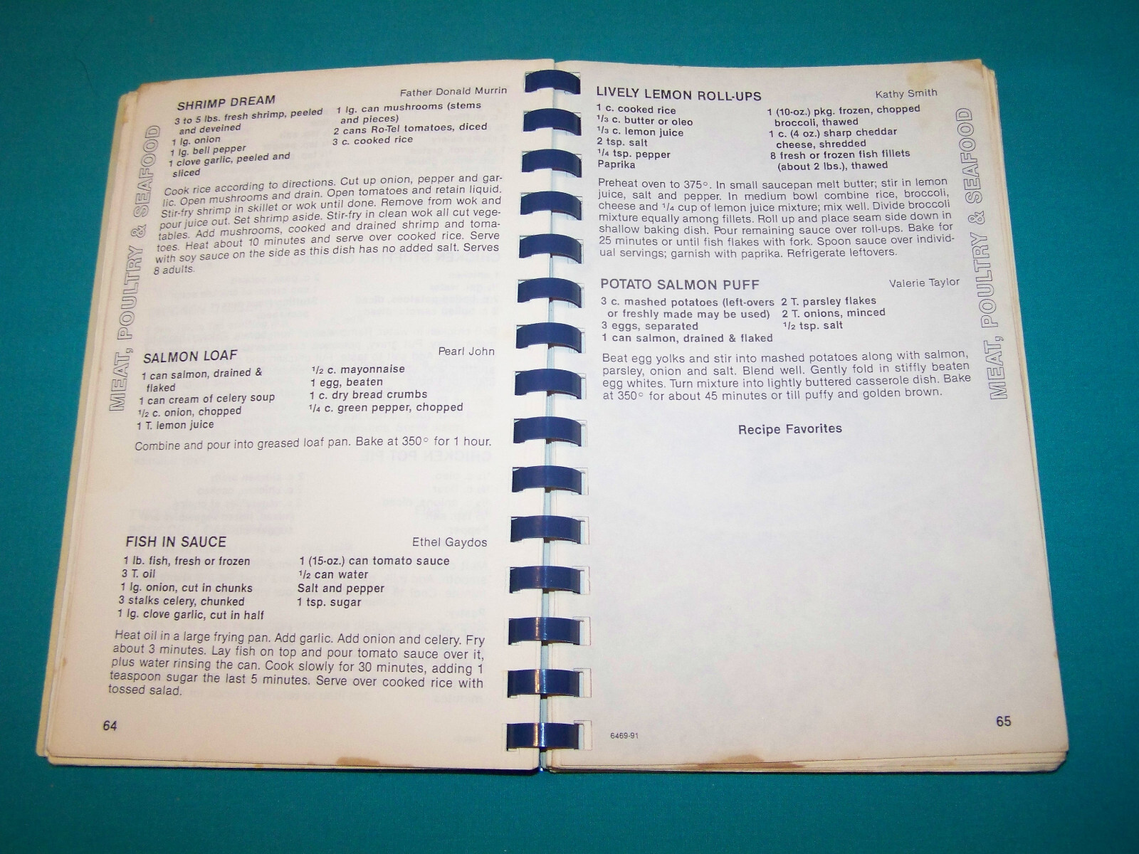 St. Alphonsus Catholic Church Murrinsville Pennsylvania Cookbook 1991 PA