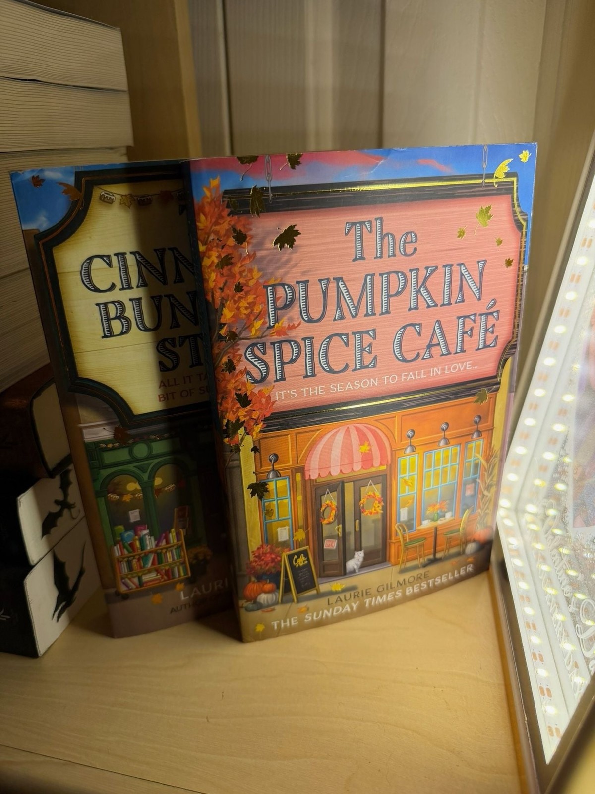 The Pumpkin Spice Café and The Cinnamon Bun Book Store by Laurie Gilmore Set