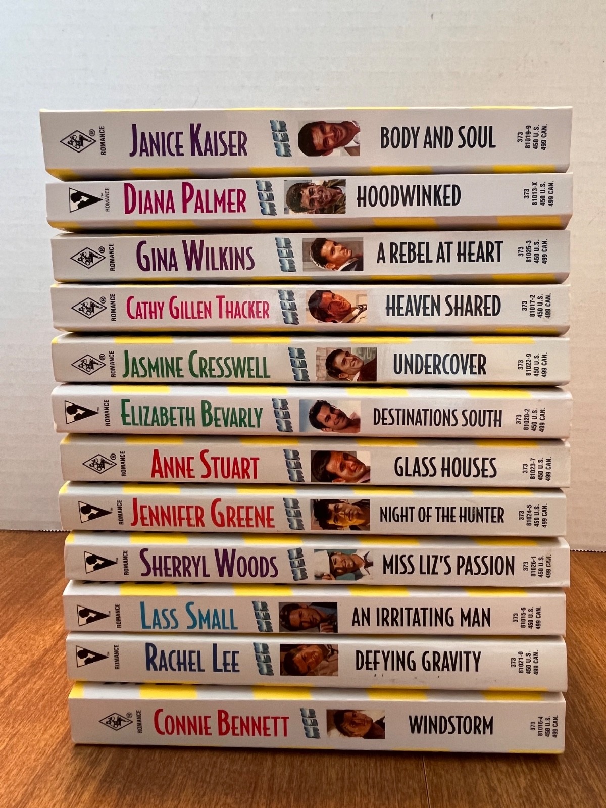 Vintage Harlequin Men at Work Romance Novels Lot of 12 (See Photos for Titles)