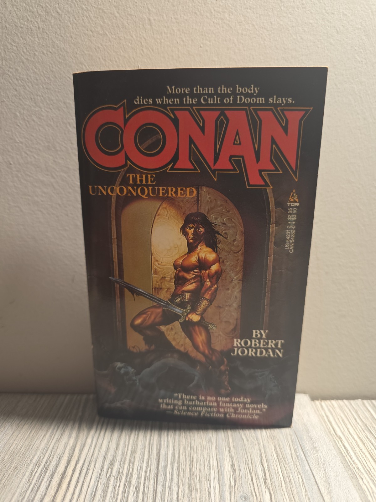 Vintage Conan the Barbarian Robert Jordan 4 Book Boxed Set Tor Fantasy Paperback