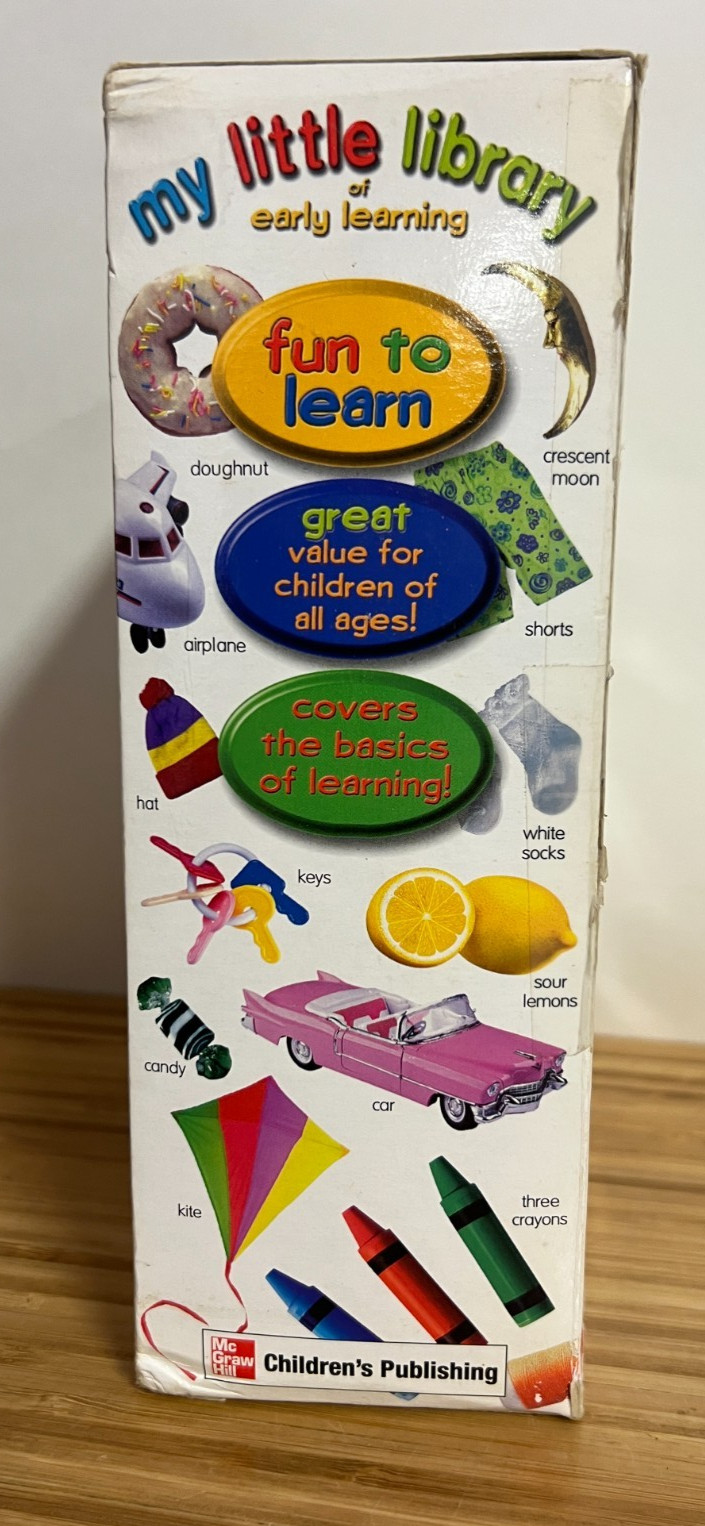 My Little Library: Early Learning – 12 mini board books – dated 2003