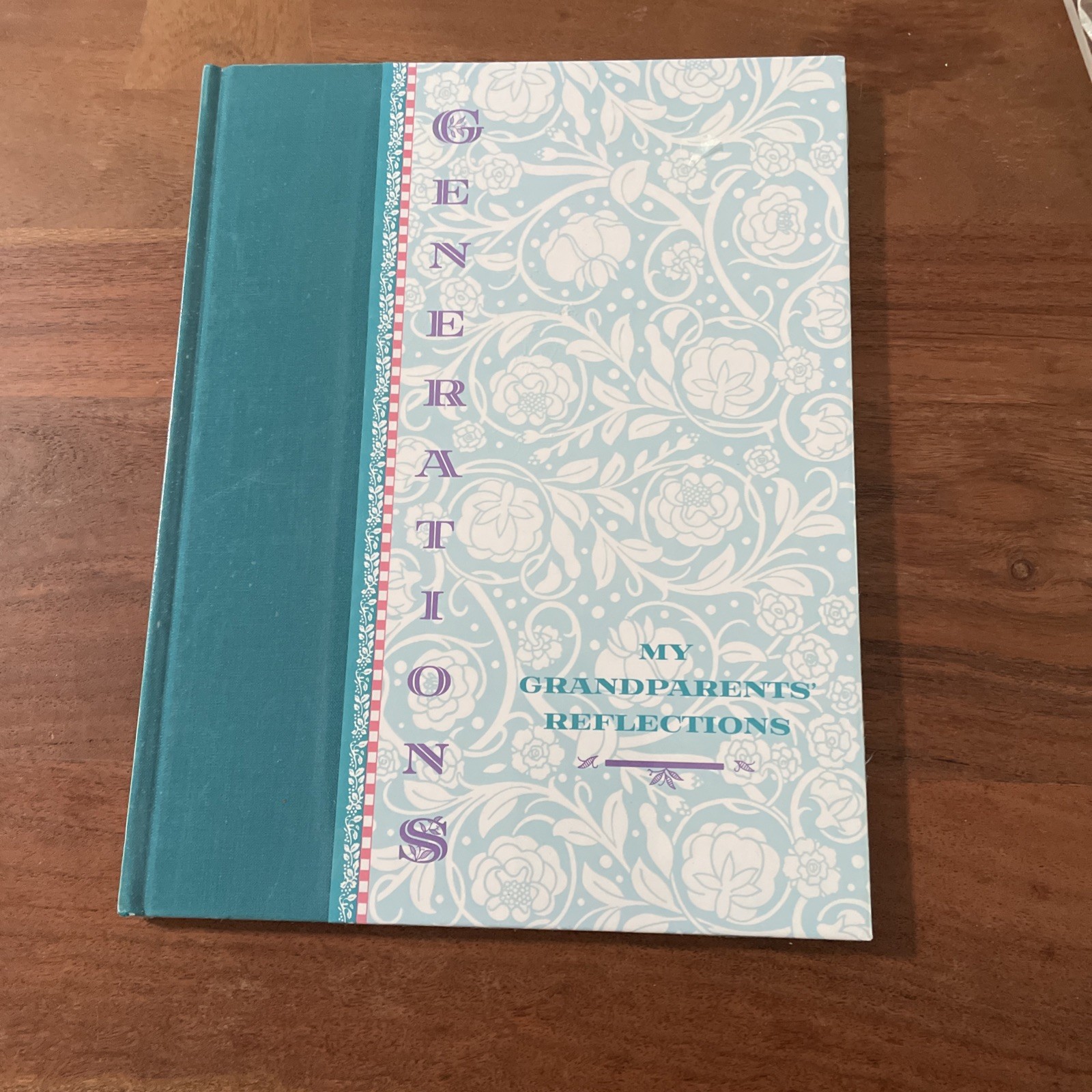 Generations: My Grandparents Reflections–A book to fill in with memories Sealed