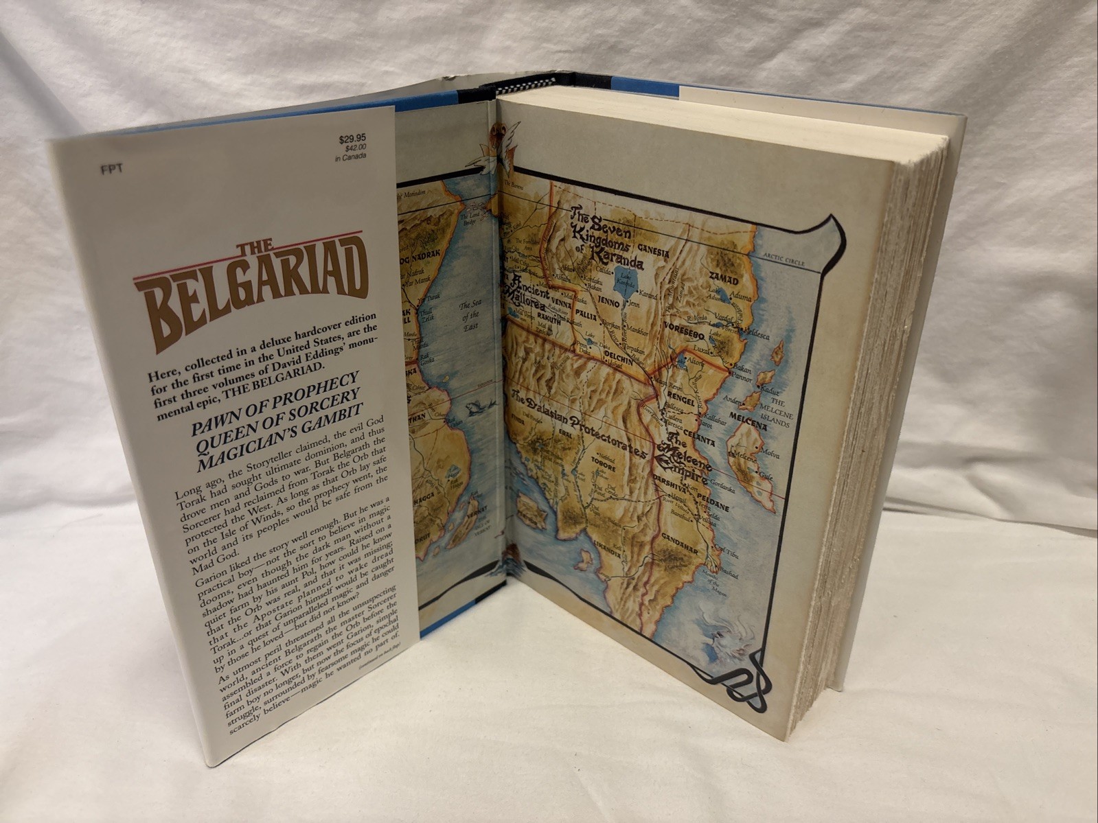The Belgariad – Part One / David Eddings / Del Rey 1995 1st Edition /1st HC DJ