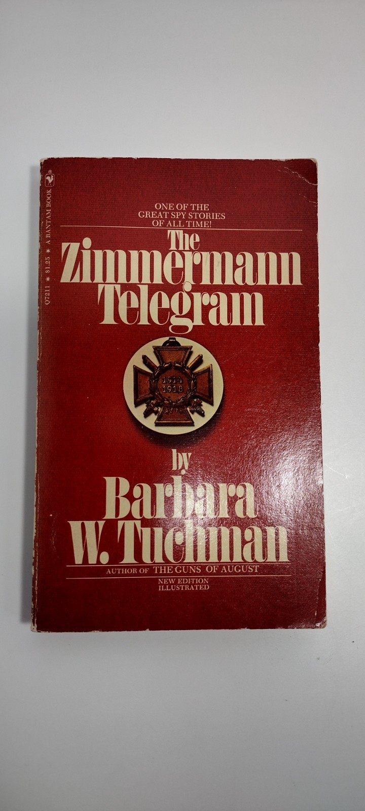 THE ZIMMERMANN TELEGRAM Barbara Tuchman HC Illus. 1971 edition vgc Macmillan