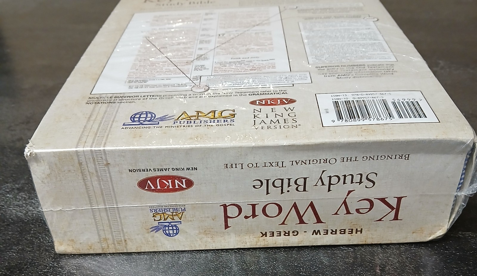 The Hebrew-Greek Key Word Study Bible: NKJV Edition, Hardcover
