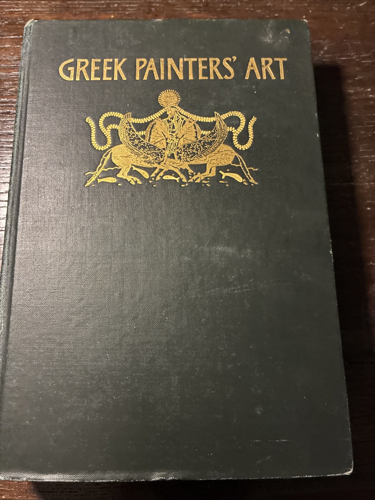 1905 THE GREEK PAINTERS ART By Irene Weir Painting Sculpture Architecture HB