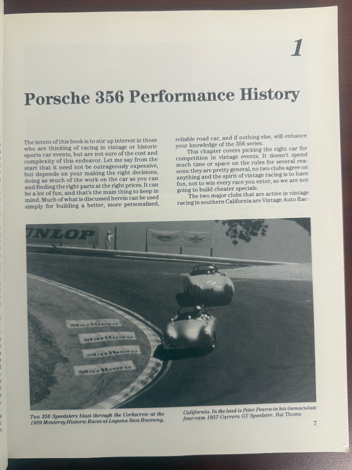 Porsche 356 Performance Handbook 1990 Paperback 1st Ed *SIGNED* *Very Good*