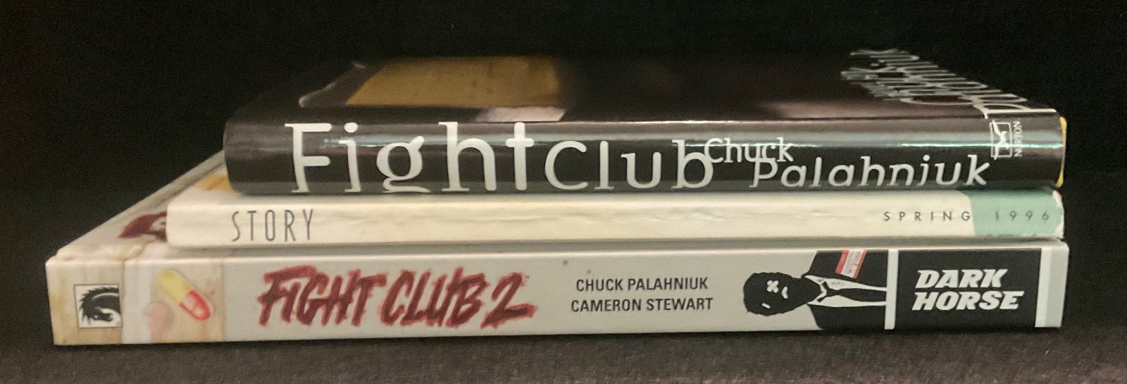 Chuck Palahniuk Book Lot, includes Fight Club