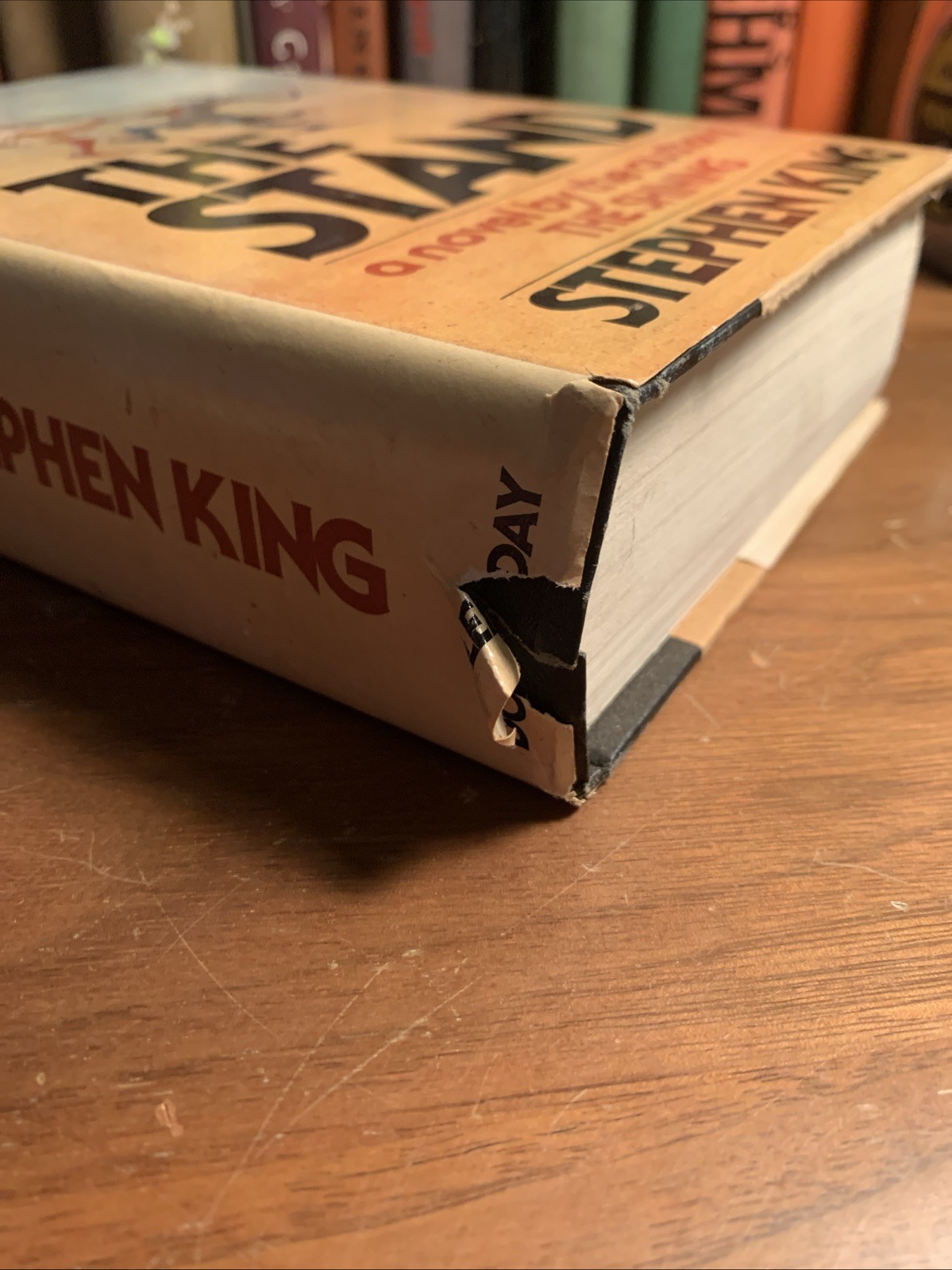 VTG 1978 Stephen King The Stand Hardcover Dust Jacket Book Club Ed Doubleday T45