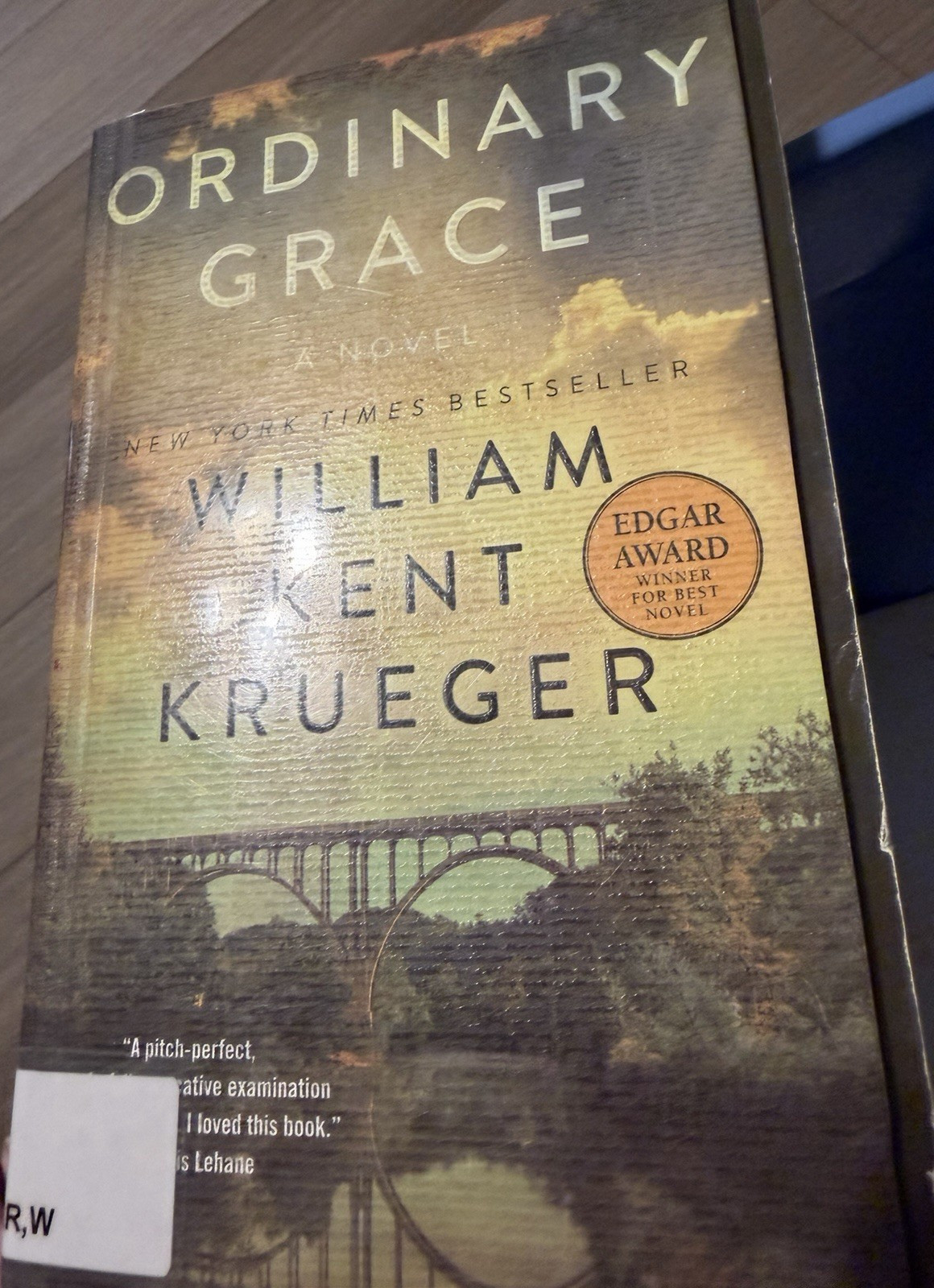 William Kent Krueger Ordinary Grace Hardcover w/ Dust Jacket Atria Ex Libris