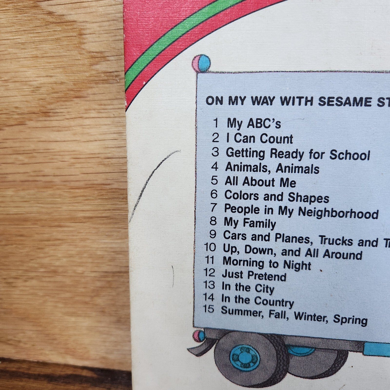 READ Vintage 1989 On My Way With Sesame Street Learning Kids Vol. 1-9 11 12 15