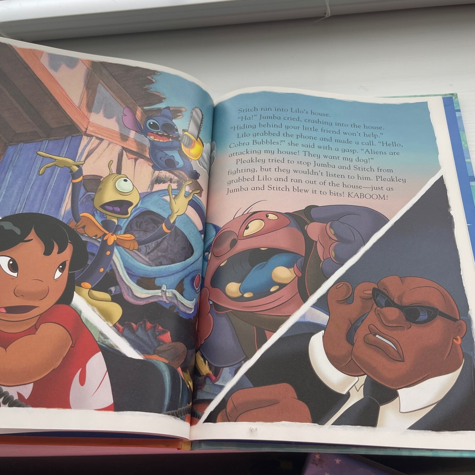 Disney Lilo and Stitch Hardcover Book A Read Aloud Storybook