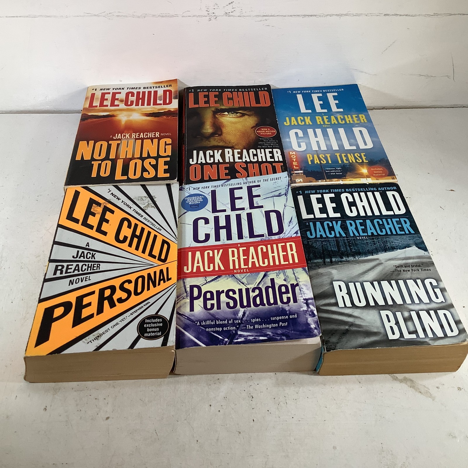 Lee Child Jack Reacher Complete Series 1-30 29 PBs + Int Too Deep HC VG