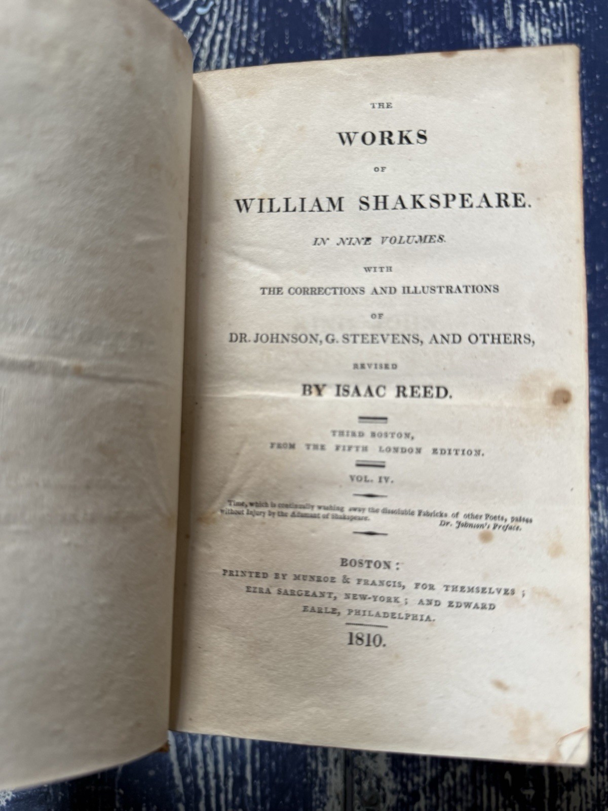 Rare Vintage 1807-1812 William Shakespeare TRAGEDIES DRAMAS POEMS PLAYS 11 Vol.