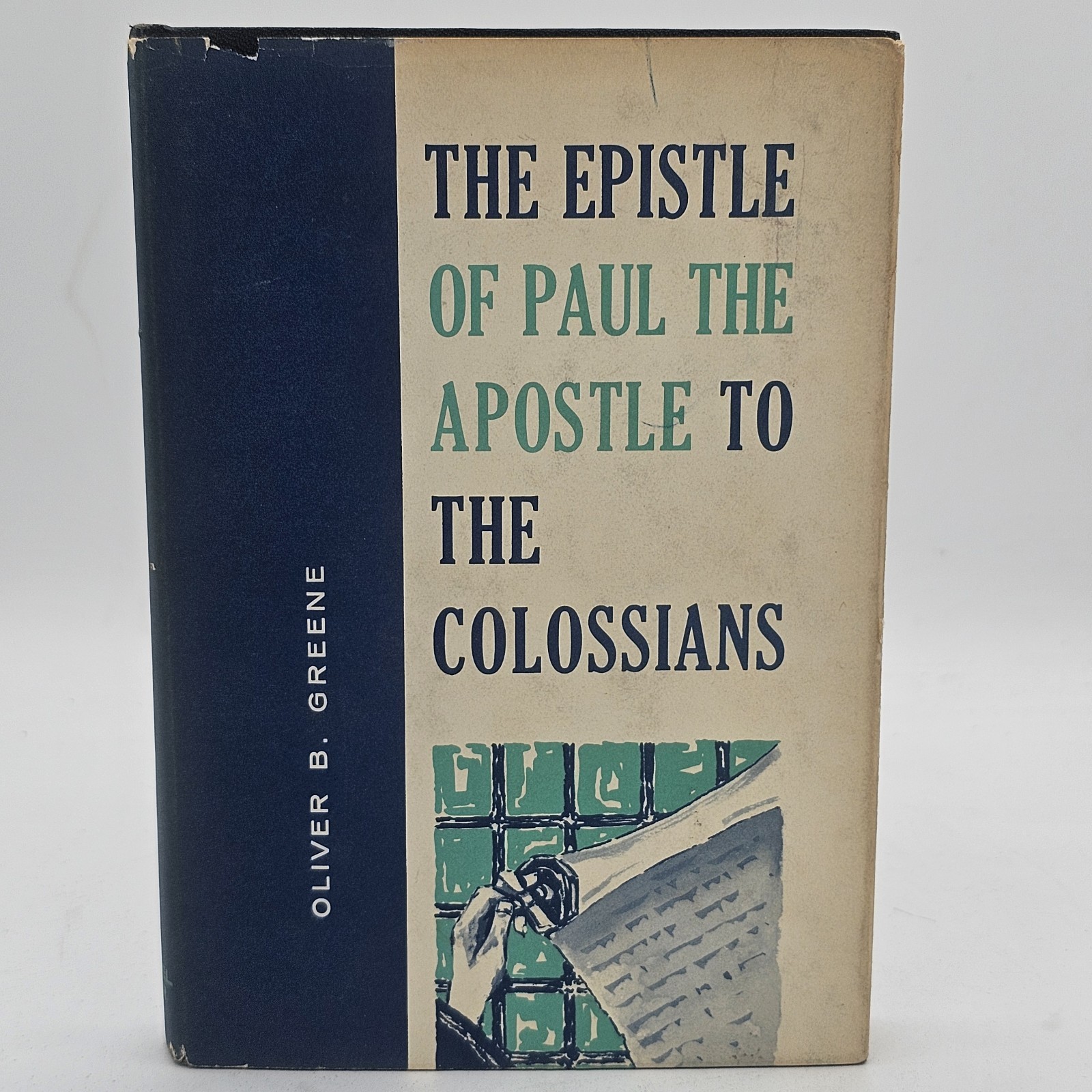 Epistle of Paul the Apostle to the Colossians Greene 1963 Signed HC w/DJ