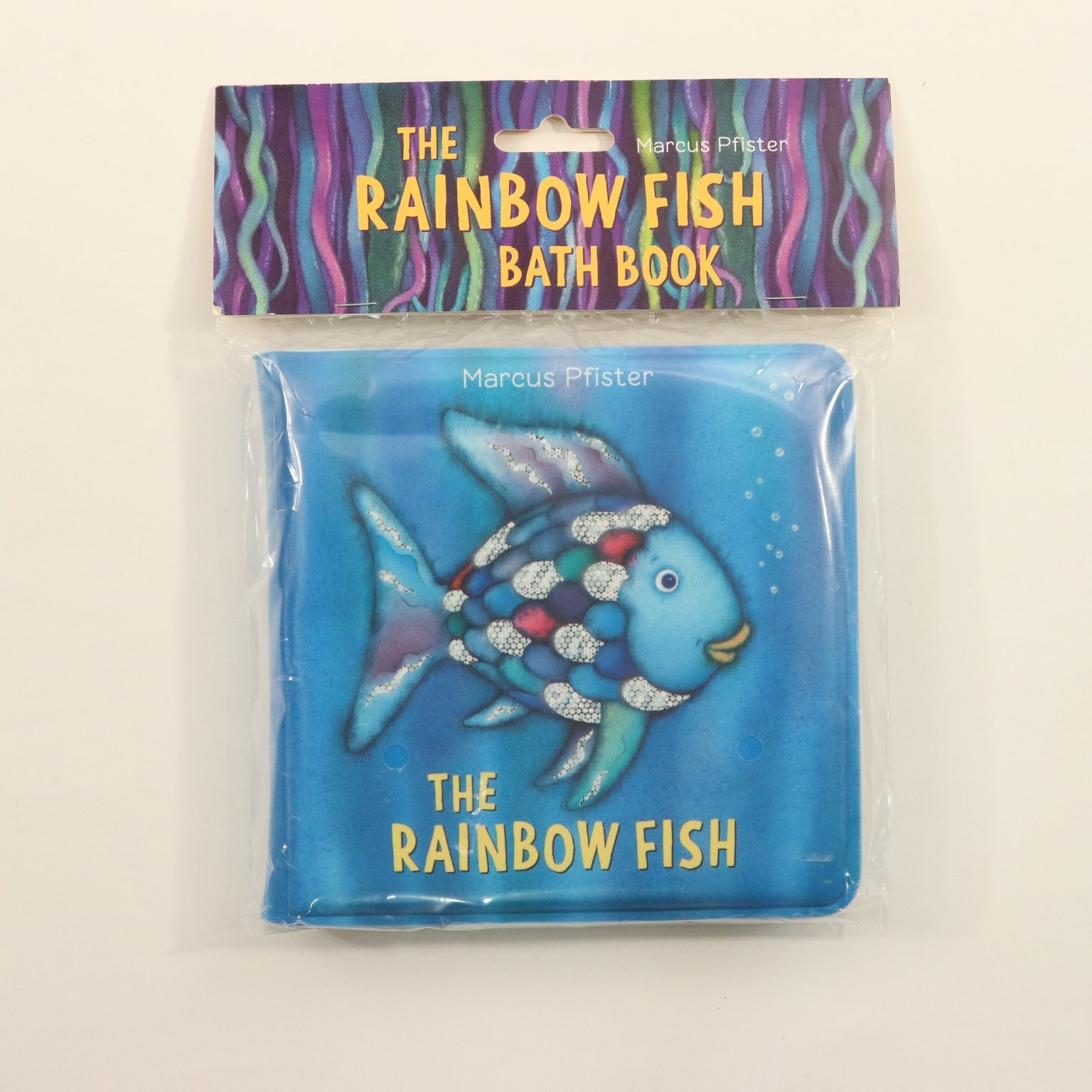 The Rainbow Fish Bath Book Marcus Pfister 2017 Children’s NorthSouth Padded NEW