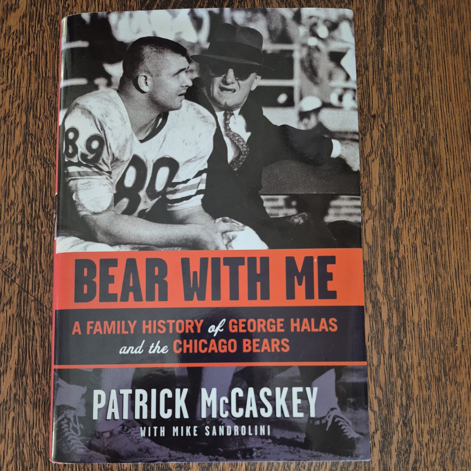 Bear with Me by Patrick McCaskey, (2009, hardcover) First Edition, SIGNEDx3!!!