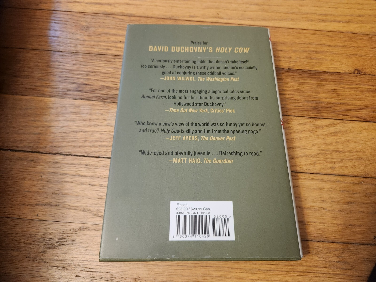 David Duchovny SIGNED Bucky F*cking Dent 2016 First Edition Hardcover w/GOA