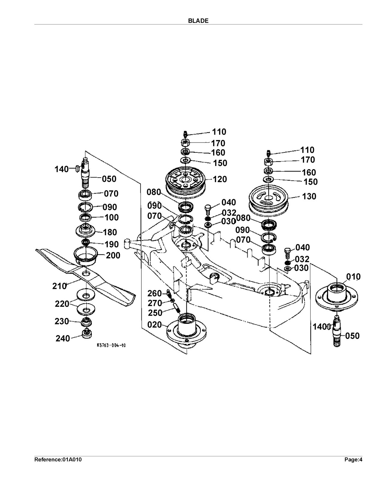 KUBOTA RCK60-30B Parts Manual – STEEL WIRE BOUND – DURABLE COVERED