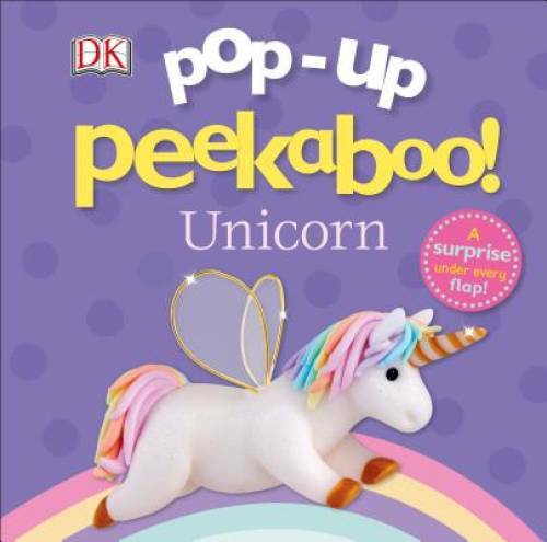 Pop-Up Peekaboo! Unicorn – Board book By DK – GOOD