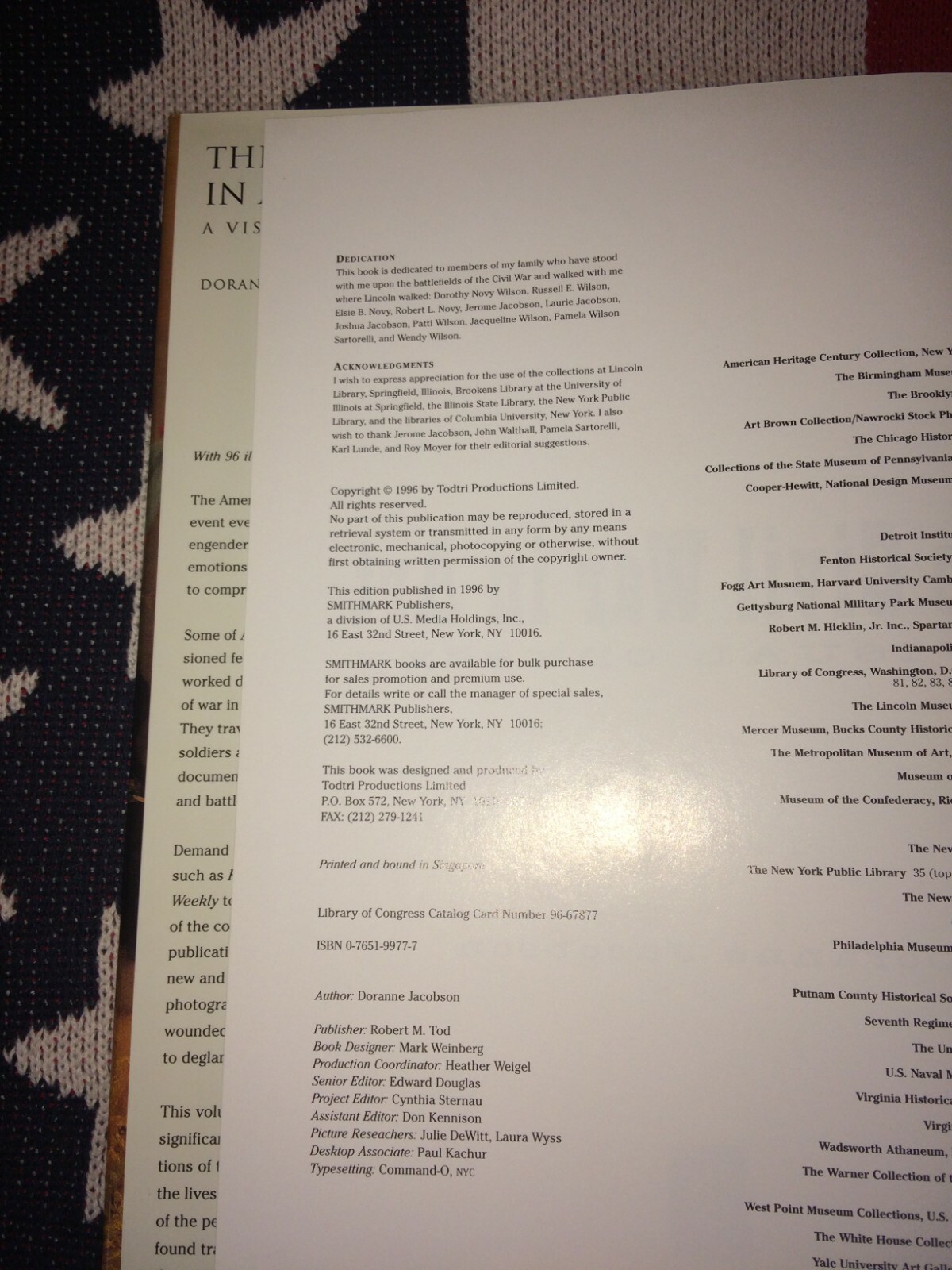 The Civil War In Art A Visual Odyssey 1996 Doranne Jacobson