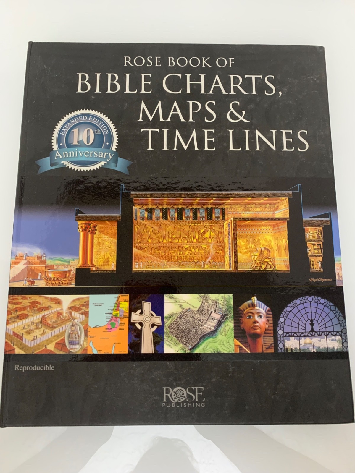 Rose Book Of Bible Chart Lot of 3 Books Maps & Time Lines, Volumes 2 & 3 VG+