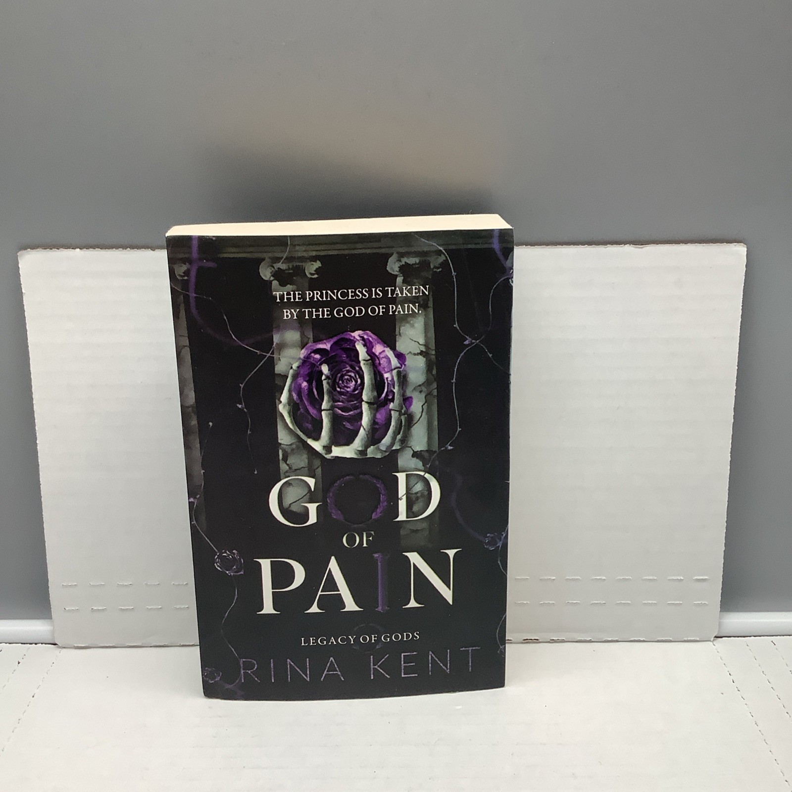 God of Pain (Legacy of Gods) By: Rina Kent – Paperback – GOOD Condition