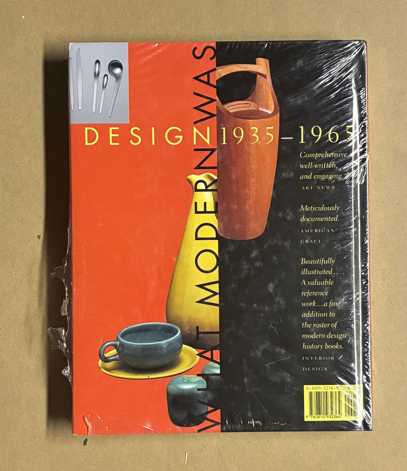 NEW in Shrinkwrap DESIGN 1935-1965: WHAT MODERN WAS – Abrams Pub – GIFT QUALITY