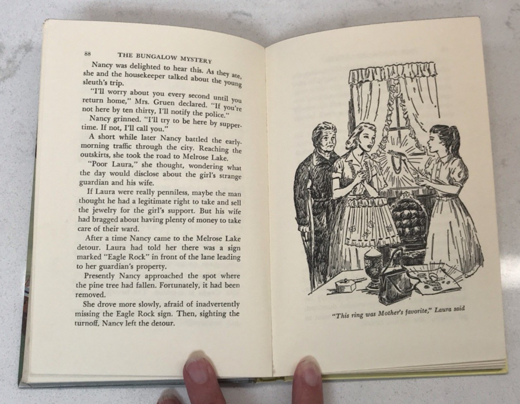 Vintage Nancy Drew by Carolyn Keene Hardback Books Mixed Lot of 3 Numbers 2/3/32