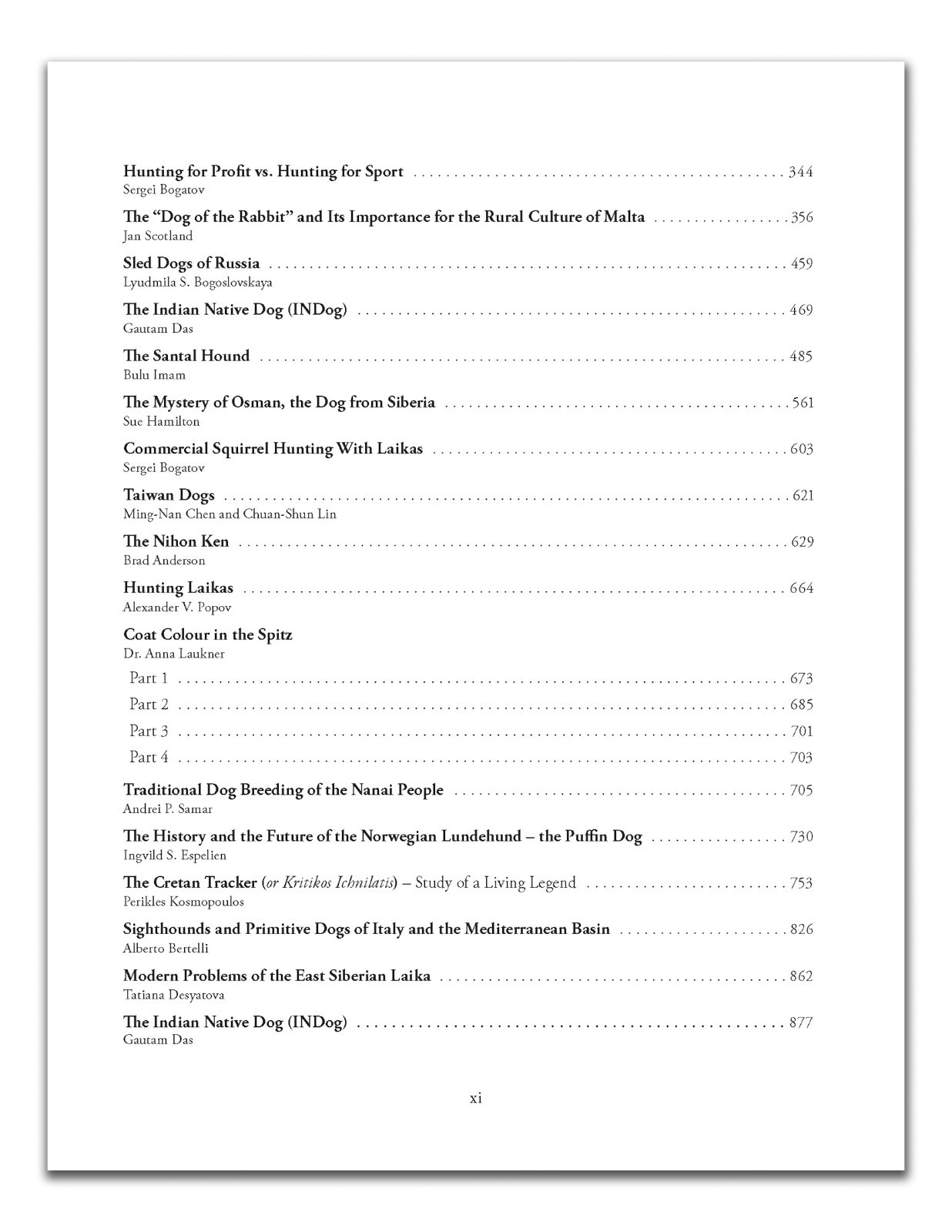 The Dogs of Our Ancestors. A Compilation of International Essays & Articles.