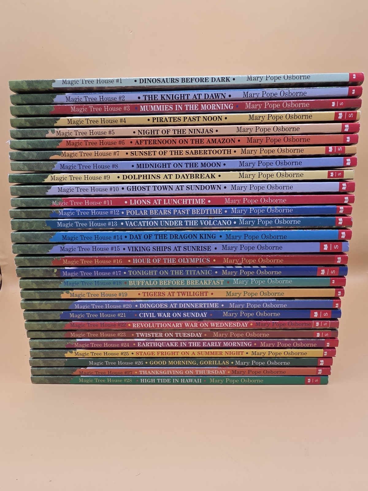 🌳 Magic Tree House 1–28 Complete First Series PB Books Mary Pope Osborne