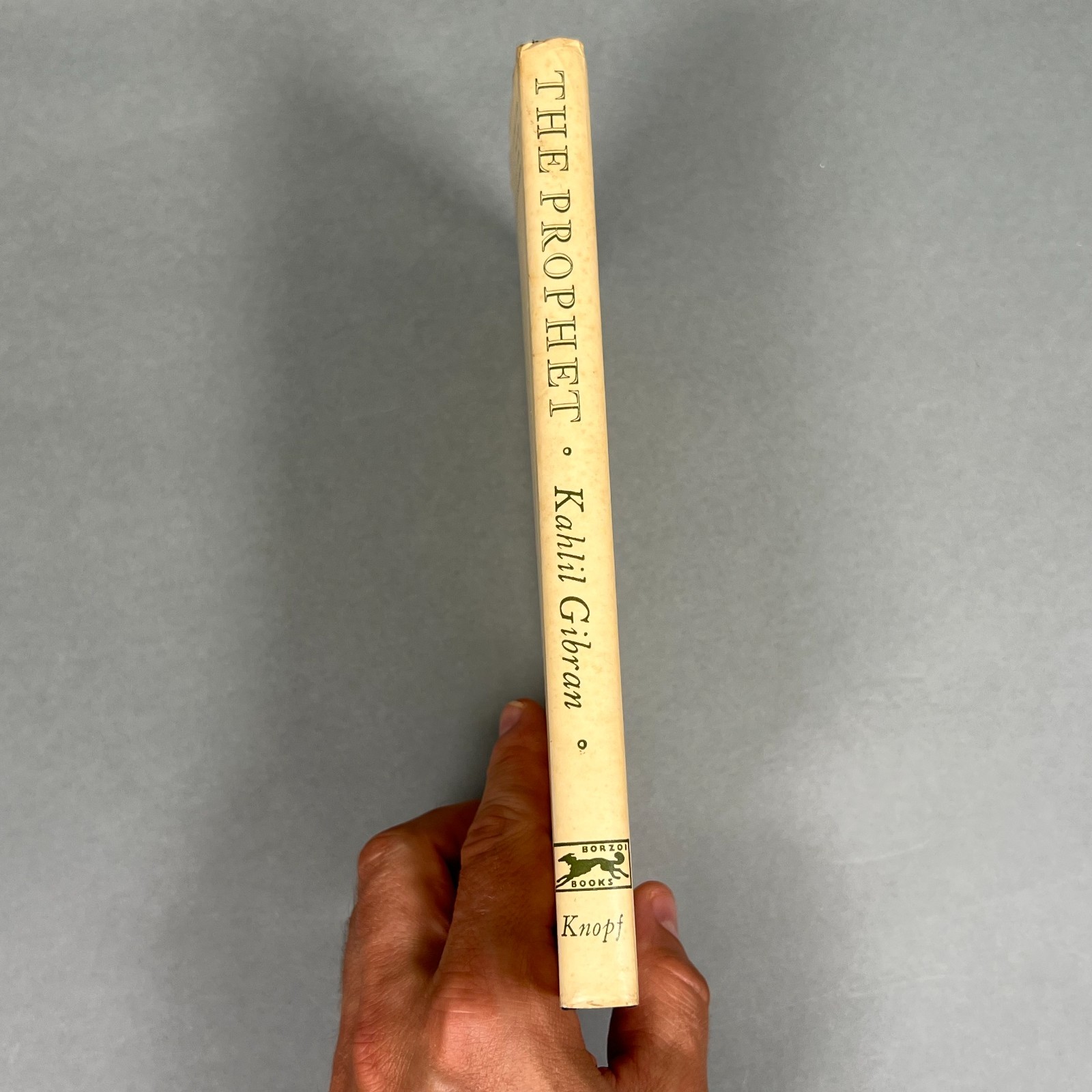 NICE 1965 Ed. The Prophet by Kahlil Gibran – HC Alfred A. Knopf – Vintage Book