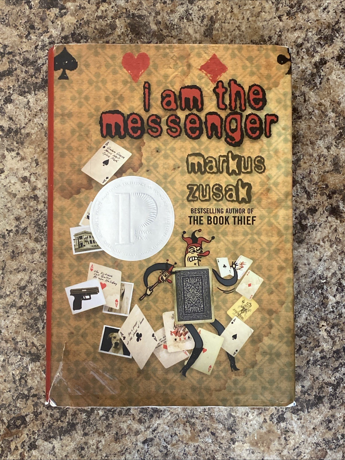 I am the Messenger SIGNED by Markus Zusak -Book Thief- 1st Ed. Very Good HC