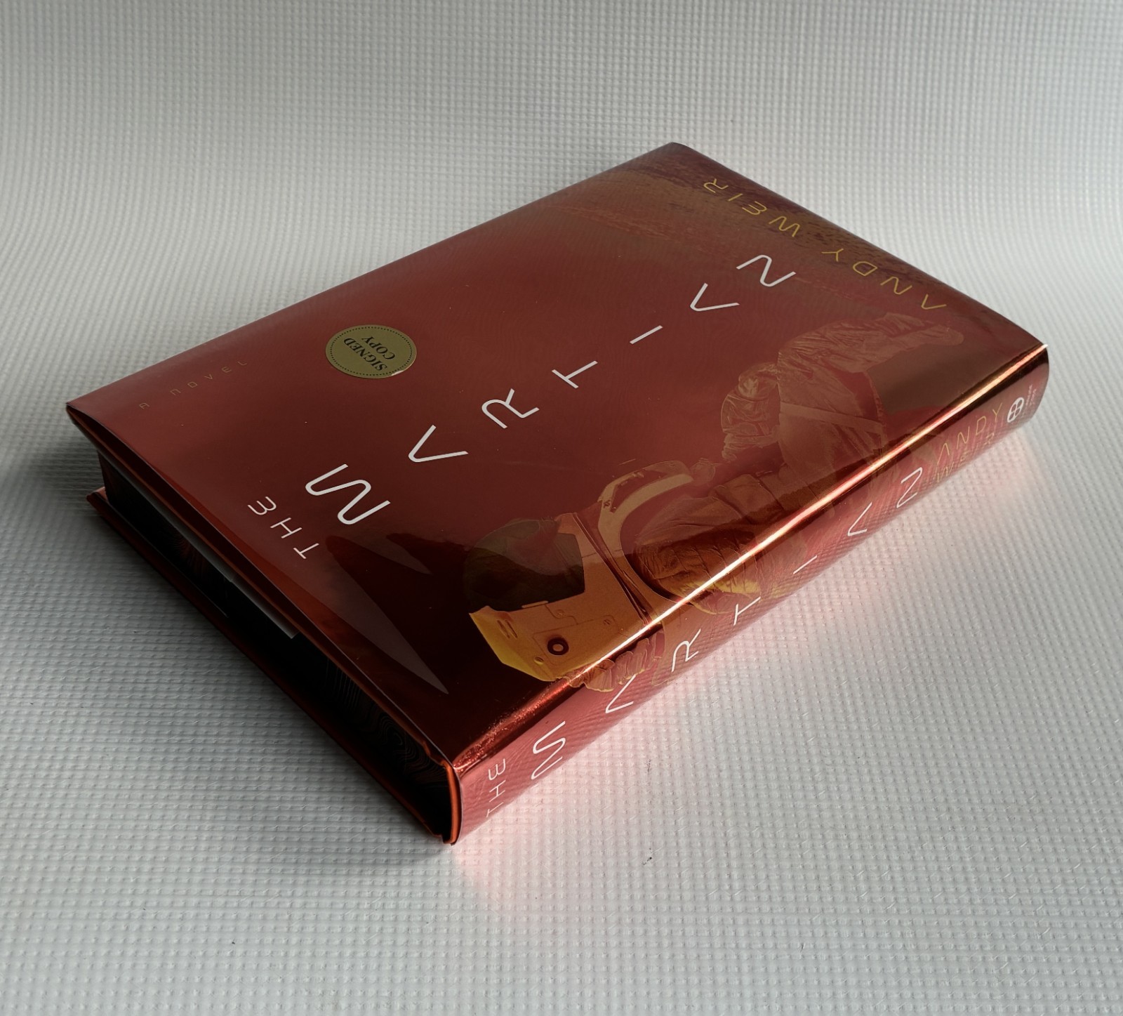 The Martian by Andy Weir SIGNED Deluxe Hardcover Edition, 1st Printing, New/Fine