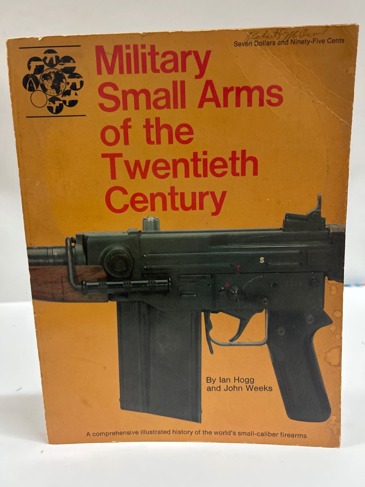 Vintage Firearms paperback book“Military Small Arms of 20th Century“ 1973