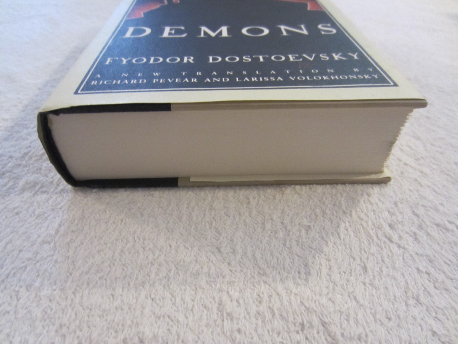 Demons by Fyodor Dostoevsky – 1994 First Edition HCDJ – Pevear and Volokhonsky
