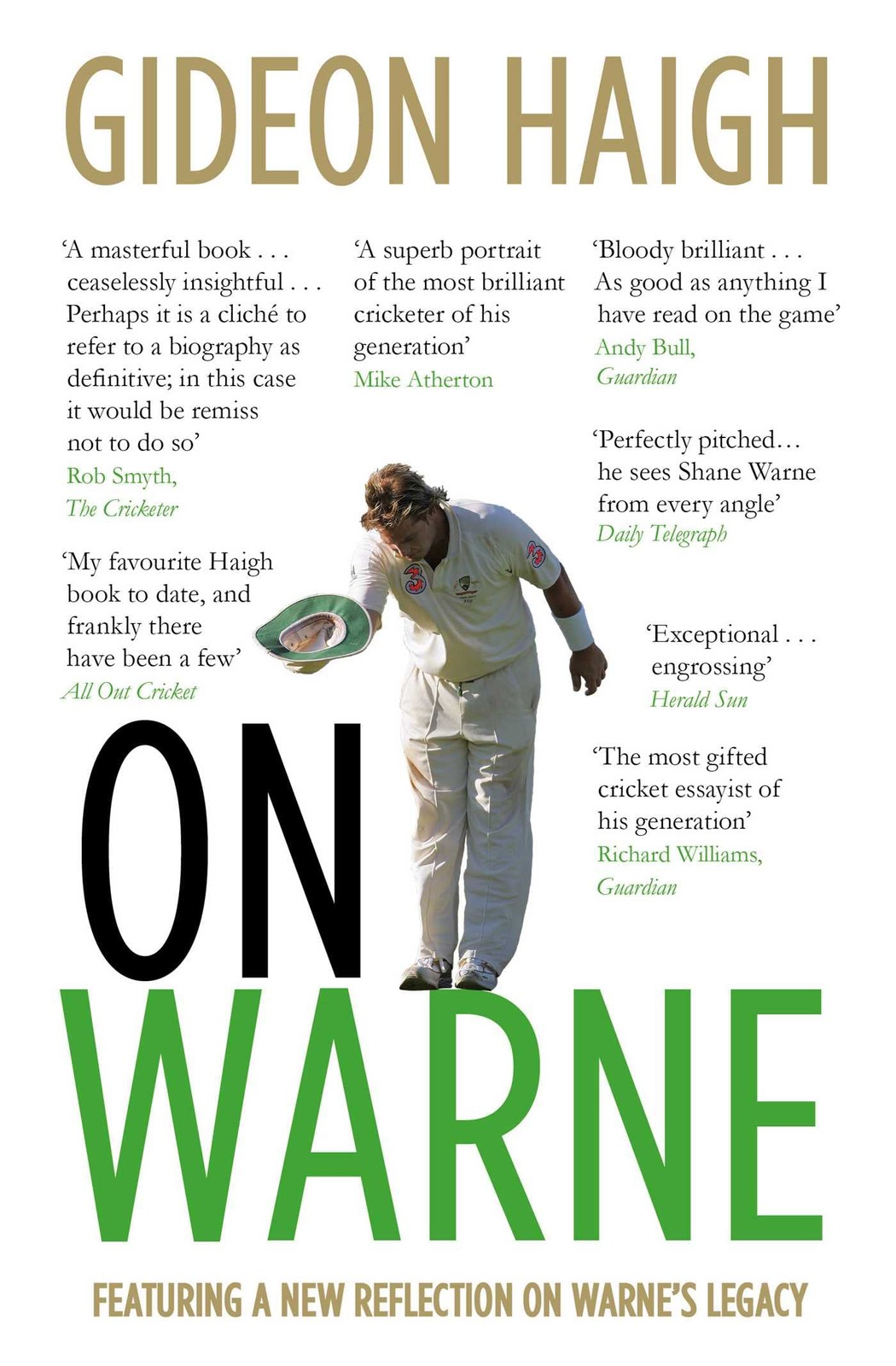 On Warne – paperback Gideon Haigh