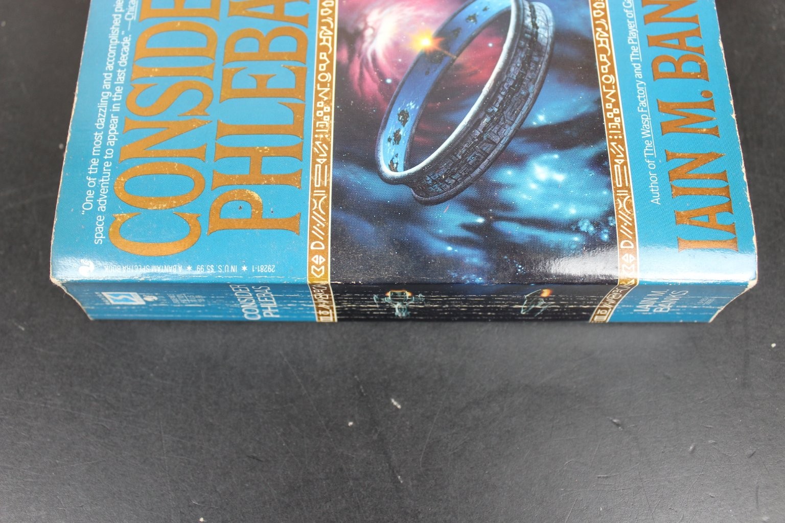 Consider Phlebas Iain M. Banks 1991 Bantam Spectra Science Fiction Space Opera