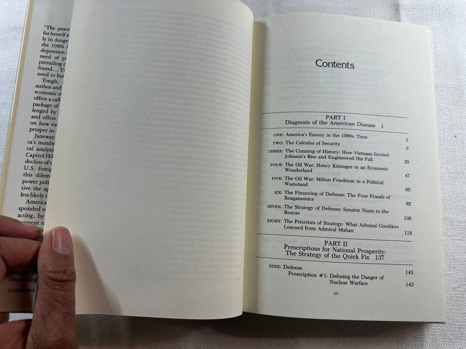 Prescriptions for Prosperity Eliot Janeway 1983 First Printing Economics Times