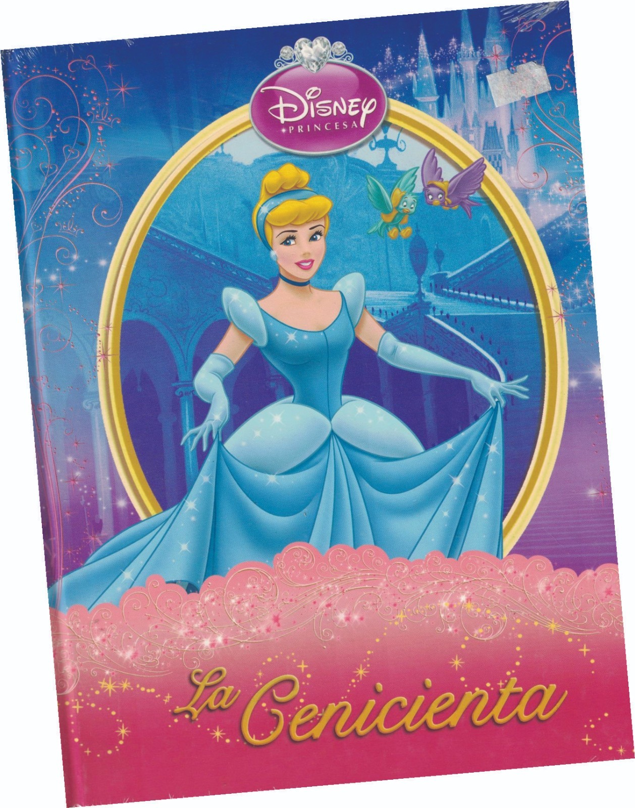 LIBRO CON EL CUENTO ILUSTRADO DISNEY PRINCESA „LA CENICIENTA“, EN ESPAÑOL