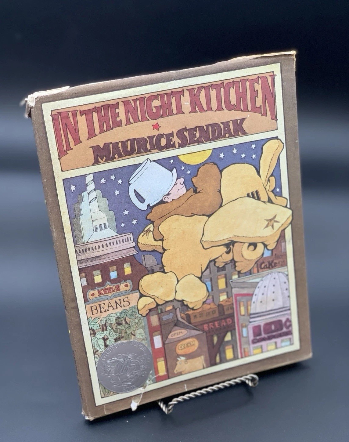 In The Night Kitchen By Maurice Sendak 1970 (1st Ed Uncensored) White Cloth HCDJ
