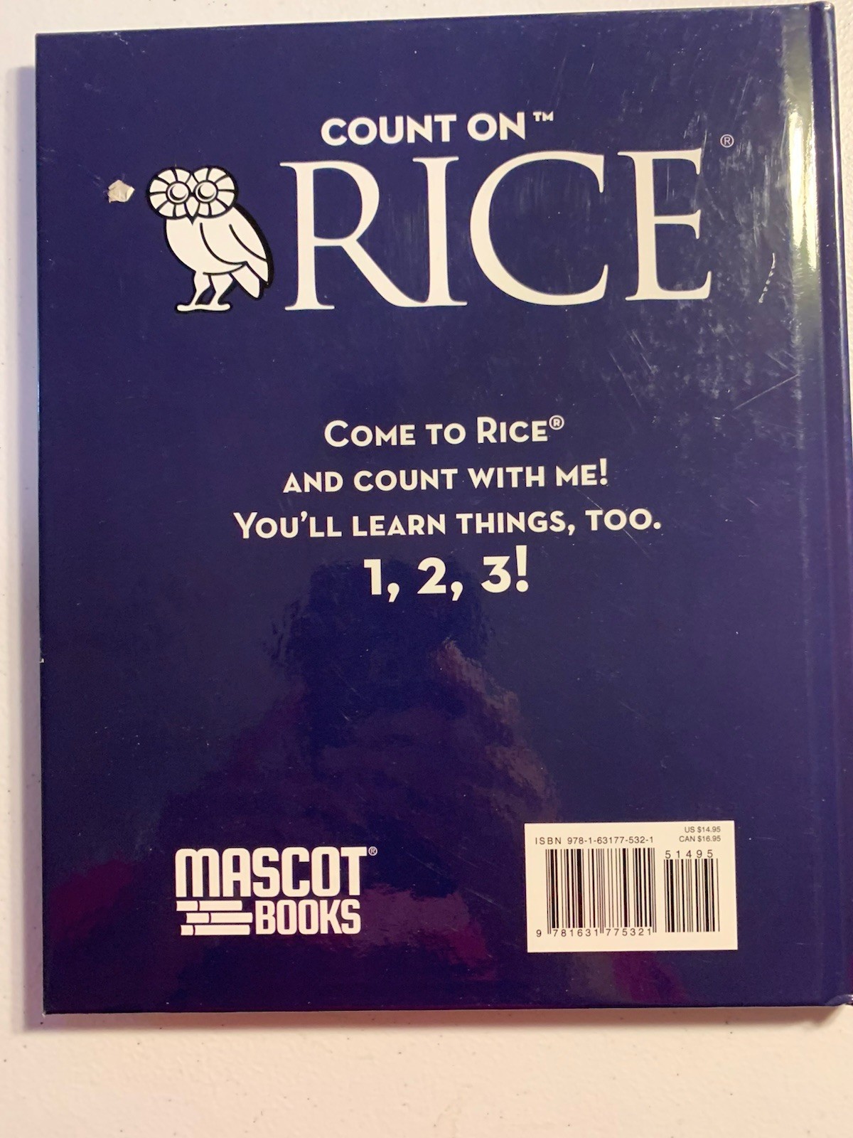 Count on Rice: Fun Facts from 1 to 12 – Hardcover By Ward, Robin – VERY GOOD