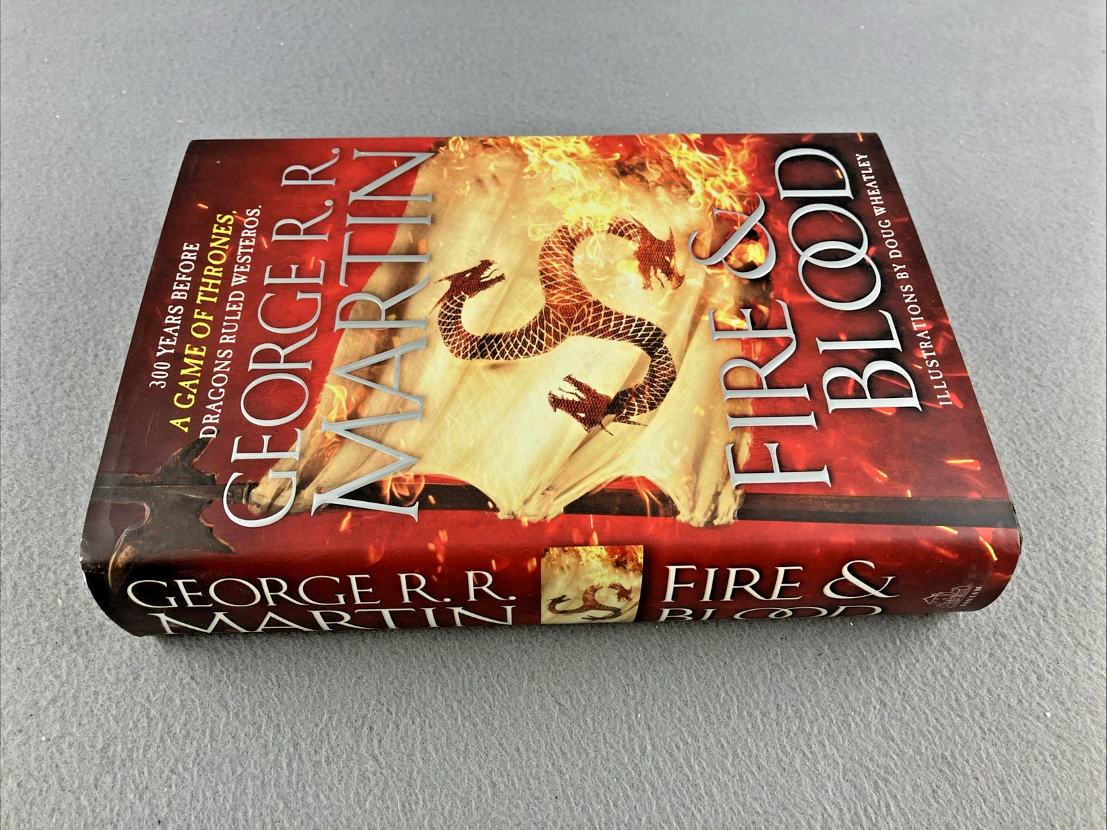 Fire and Blood by George RR Martin Hardcover 1st US Edition Game of Thrones GoT
