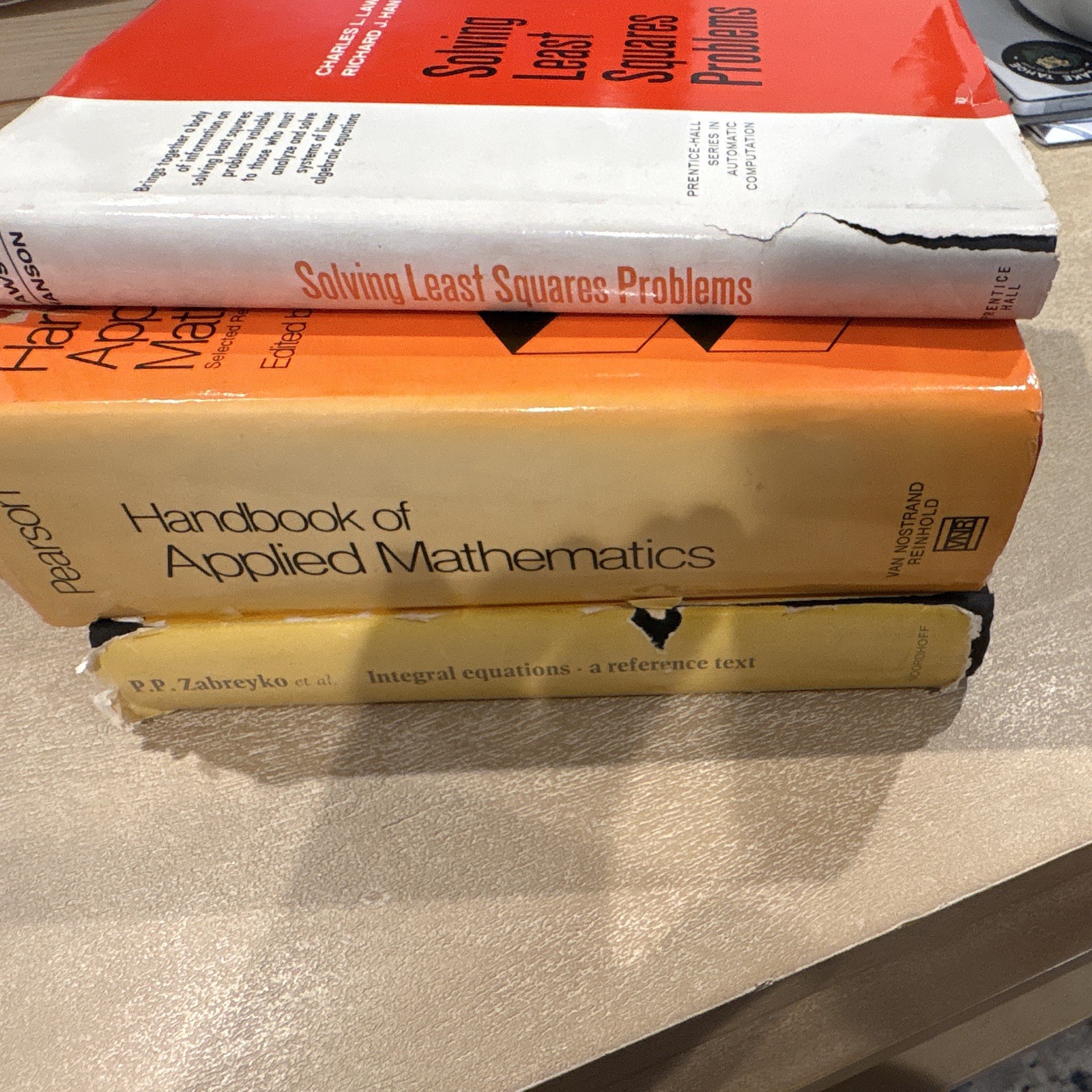 NASA Astrophysicist Math Library Rudin Applied Mathematics Analysis Lot