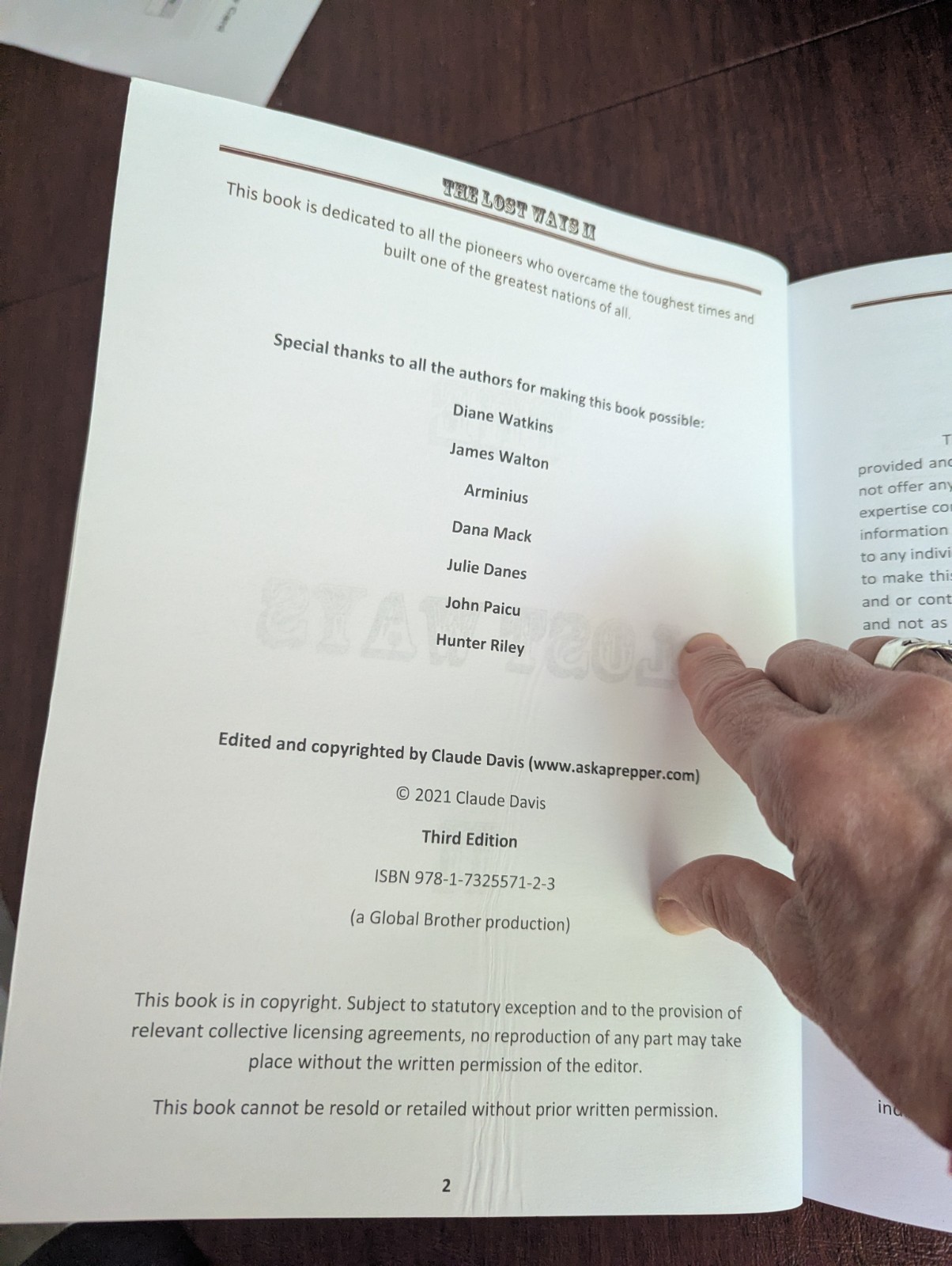 3 BOOKS: Lost Book Of Herbal Remedies/Lost Superfoods/Lost Ways II, Claude Davis