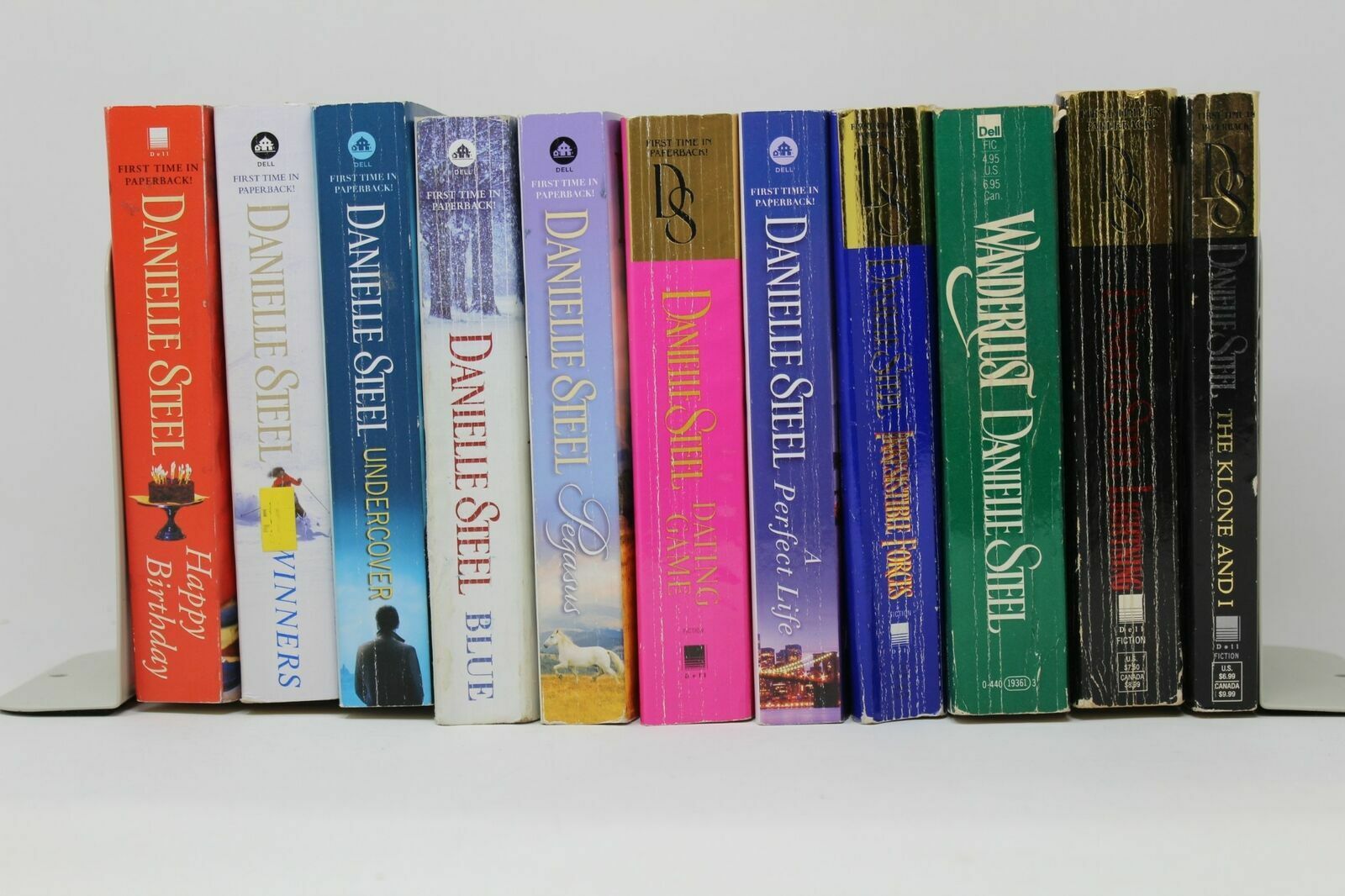 Lot of 10 Danielle Steel Romance Mass Market Paperback Books MIX
