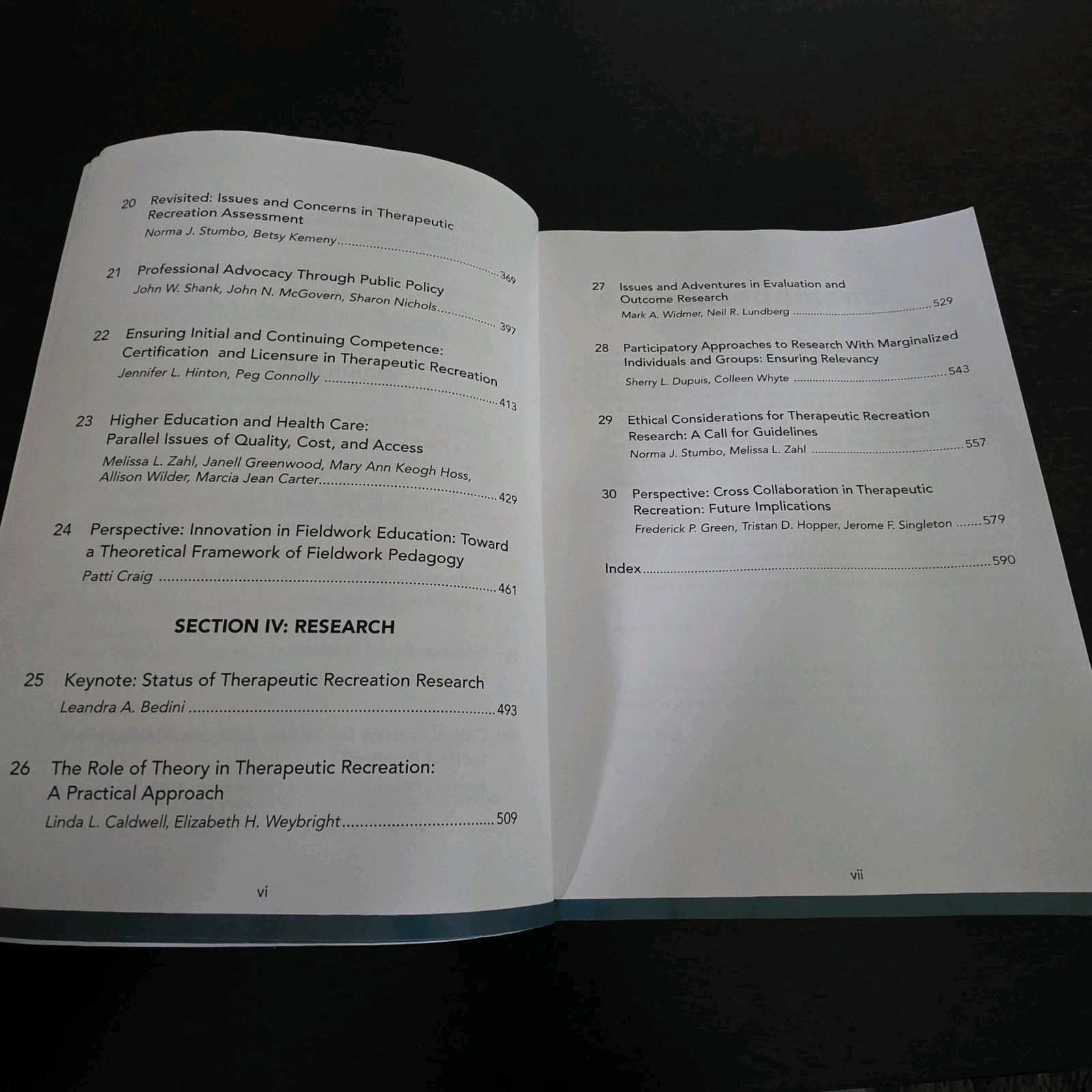 PROFESSIONAL ISSUES IN THERAPEUTIC RECREATION 3rd edition Stumbo